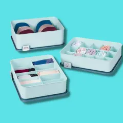 Organizzatori per lingerie e calzini, perfetti per applicare il marie kondo metodo e mantenere l'ordine.